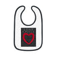 Baby Contrast Trim Jersey Bib