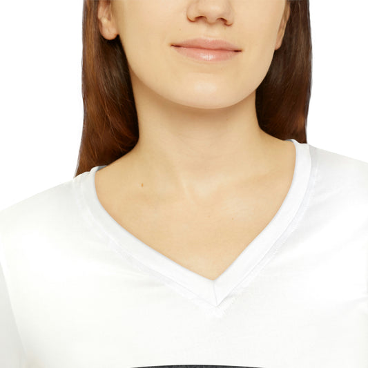 Women's Long Sleeve V-neck Shirt