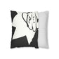 Faux Suede Square Pillow Case